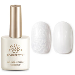 Thread Nail Gel LW32 Satin White 15ml Gel Nail Polish BORN PRETTY 