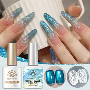 Ocean Wave Nail Gel Set 10ml Gel Nail Polish BORN PRETTY Set 1 