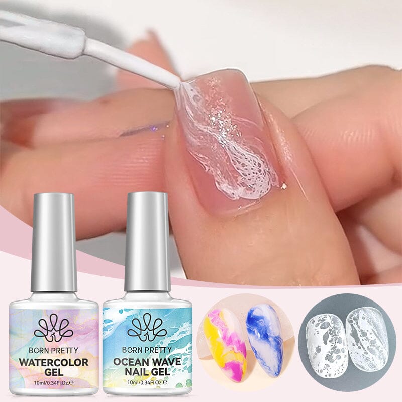 Ocean Wave Nail Gel Set 10ml Gel Nail Polish BORN PRETTY Set 10 