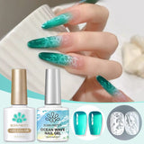 Ocean Wave Nail Gel Set 10ml Gel Nail Polish BORN PRETTY Set 7 