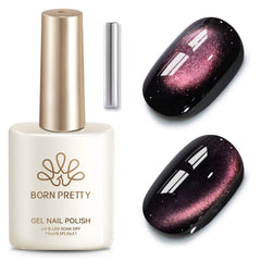 Colored Cat Magnetic Gel MY563 Plum Mist 15ml Gel Nail Polish BORN PRETTY 