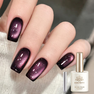 Colored Cat Magnetic Gel MY563 Plum Mist 15ml Gel Nail Polish BORN PRETTY 
