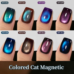 Colored Cat Magnetic Gel MY562 Moon Phase 10ml
