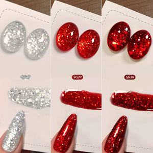 Glitter Gel Polish SG38 SG39 SG40 10ml Gel Nail Polish BORN PRETTY 