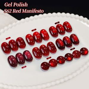 6 Colors Gel Set S62 Red Manifesto 7ml