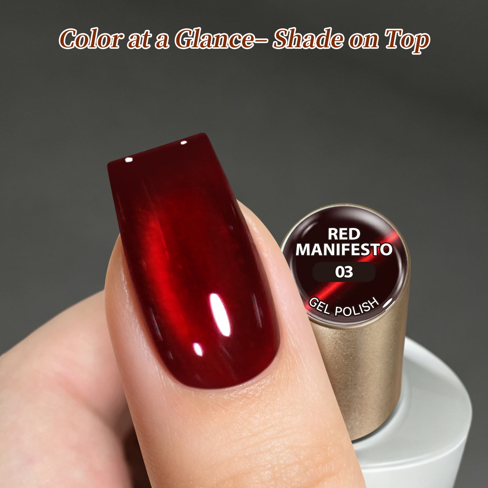 6 Colors Gel Set S62 Red Manifesto 7ml