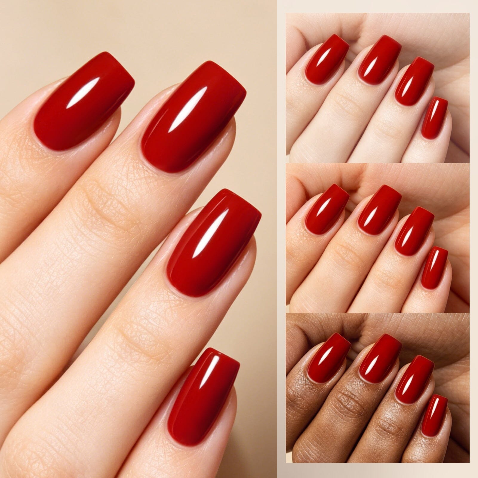6 Colors Gel Set S64 Pumpkin Party 7ml Gel Nail Polish BORN PRETTY 