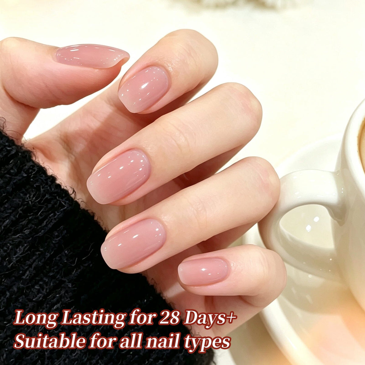 6 Colors Jelly Gel J62 Nordic Wonder 7ml Gel Nail Polish BORN PRETTY 