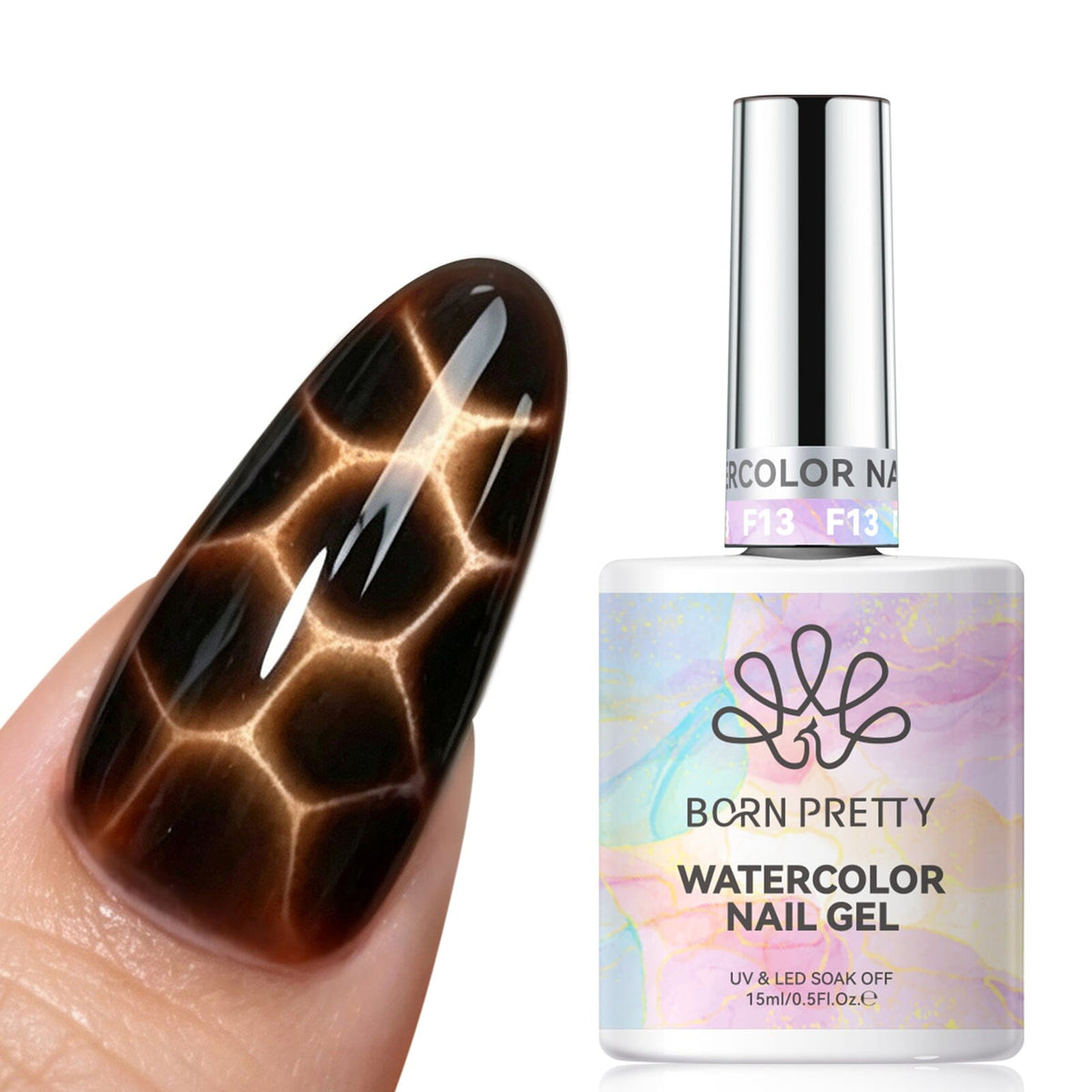Watercolor Nail Gel 15ml Gel Nail Polish BORN PRETTY 