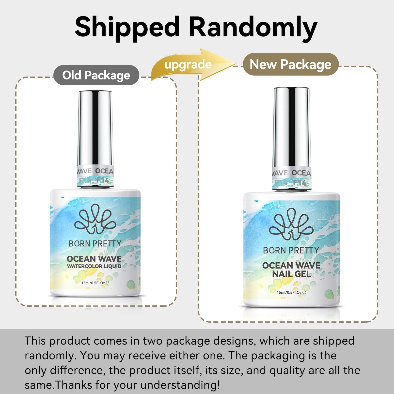Ocean Wave Nail Gel 15ml Gel Nail Polish BORN PRETTY 