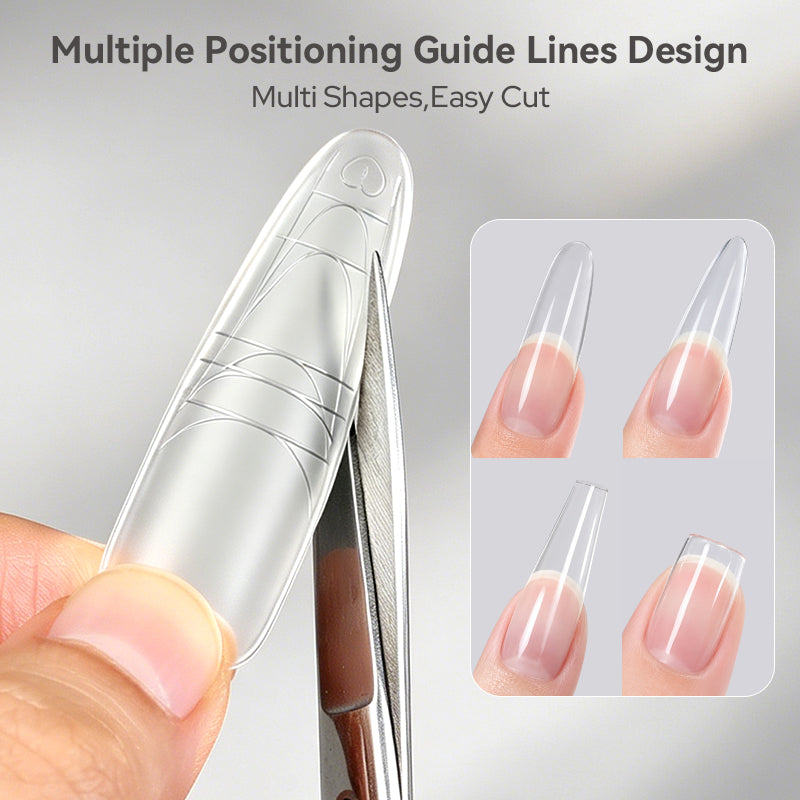 300pcs Long Oval Nail Tips