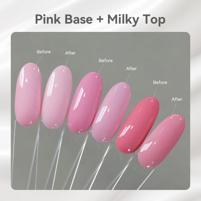 Milky Top Coat 10ml Base & Top Coat BORN PRETTY 