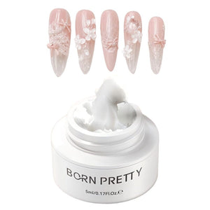 5D Sculpting Gel White 5ml Gel Nail Polish BORN PRETTY 