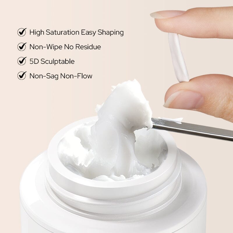 5D Sculpting Gel White 5ml Gel Nail Polish BORN PRETTY 