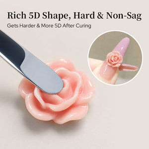 5D Sculpting Gel White 5ml Gel Nail Polish BORN PRETTY 