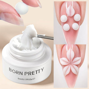 5D Sculpting Gel White 5ml Gel Nail Polish BORN PRETTY 