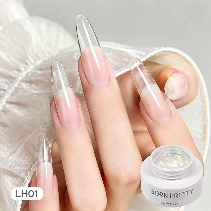 Low Heat Builder Gel & Dual Nail Forms Set Gel Nail Polish BORN PRETTY 