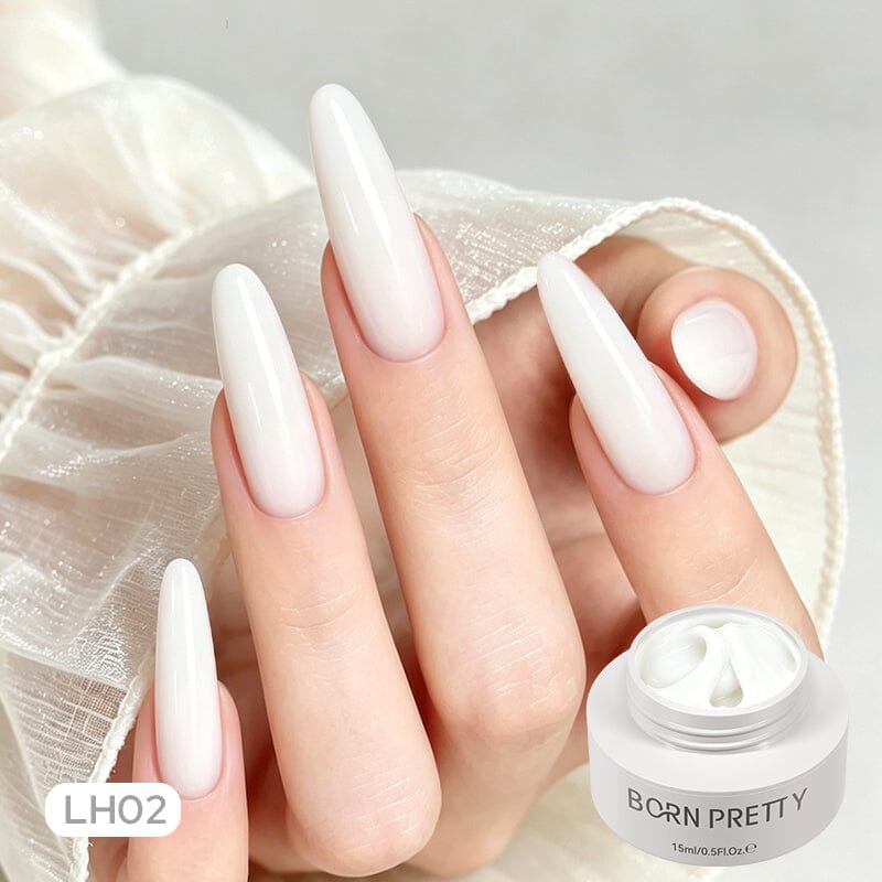 Low Heat Builder Gel & Dual Nail Forms Set Gel Nail Polish BORN PRETTY 