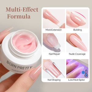 Low Heat Builder Gel 15ml Gel Nail Polish BORN PRETTY 