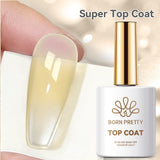 Water Drop Top Coat Set 15ml Base & Top Coat BORN PRETTY Super Top Coat 