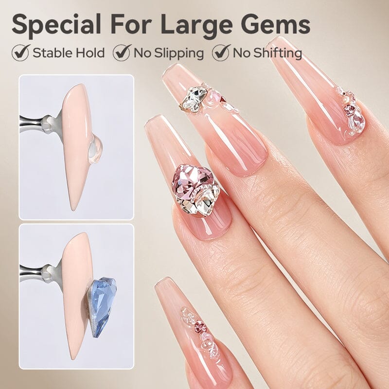 Ultra Thick Rhinestone Glue Gel 5ml Gel Nail Polish BORN PRETTY 