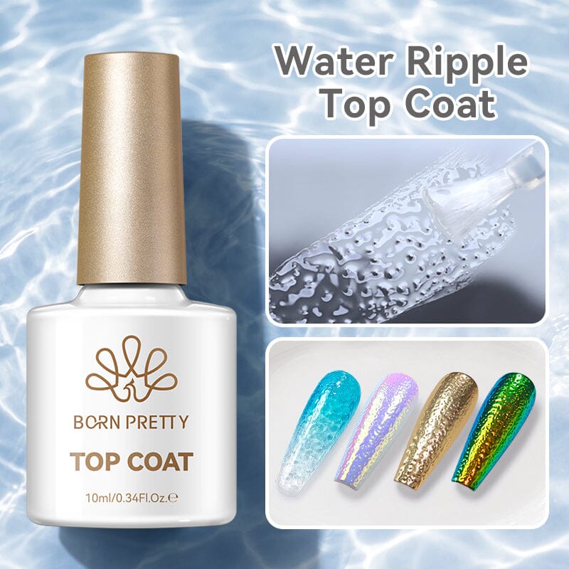 Water Ripple Top Coat 10ml Base & Top Coat BORN PRETTY 