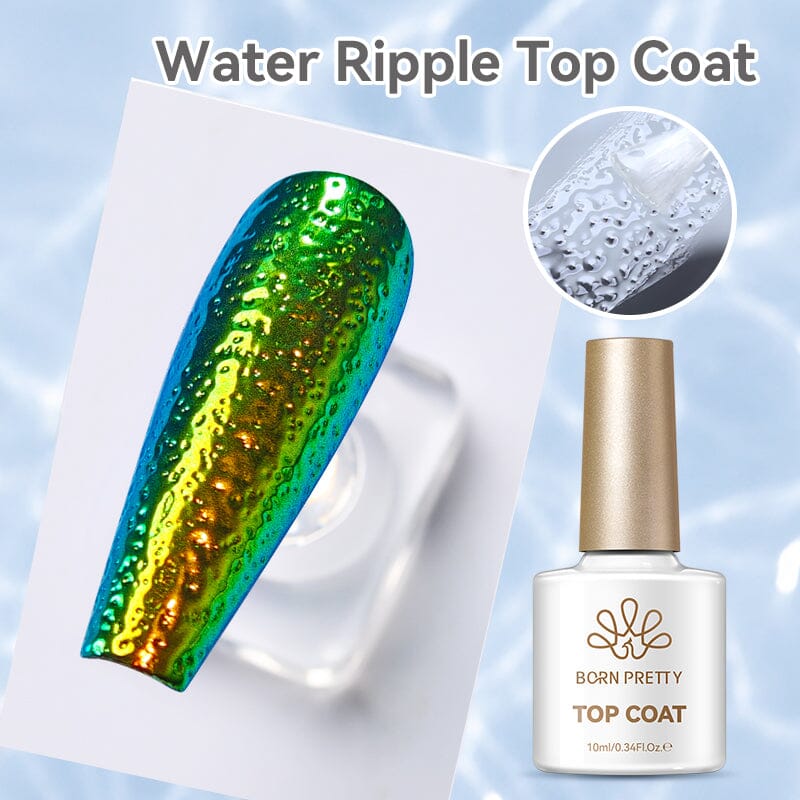 Water Ripple Top Coat 10ml Base & Top Coat BORN PRETTY 