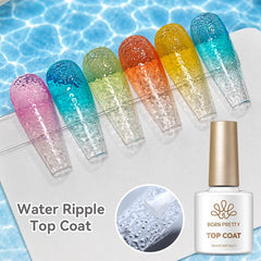 Water Ripple Top Coat 10ml Base & Top Coat BORN PRETTY 