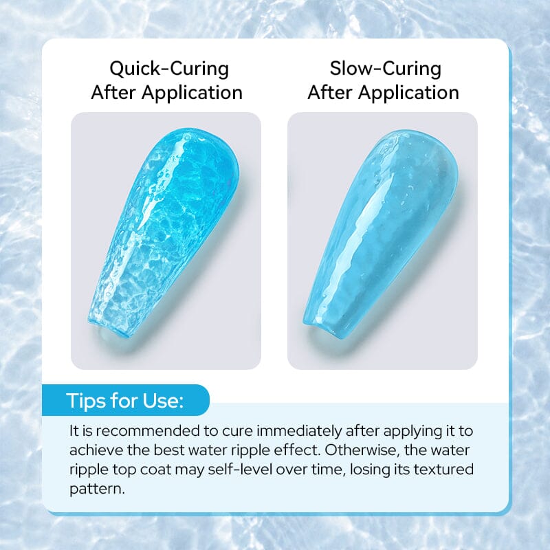 Water Ripple Top Coat 10ml Base & Top Coat BORN PRETTY 