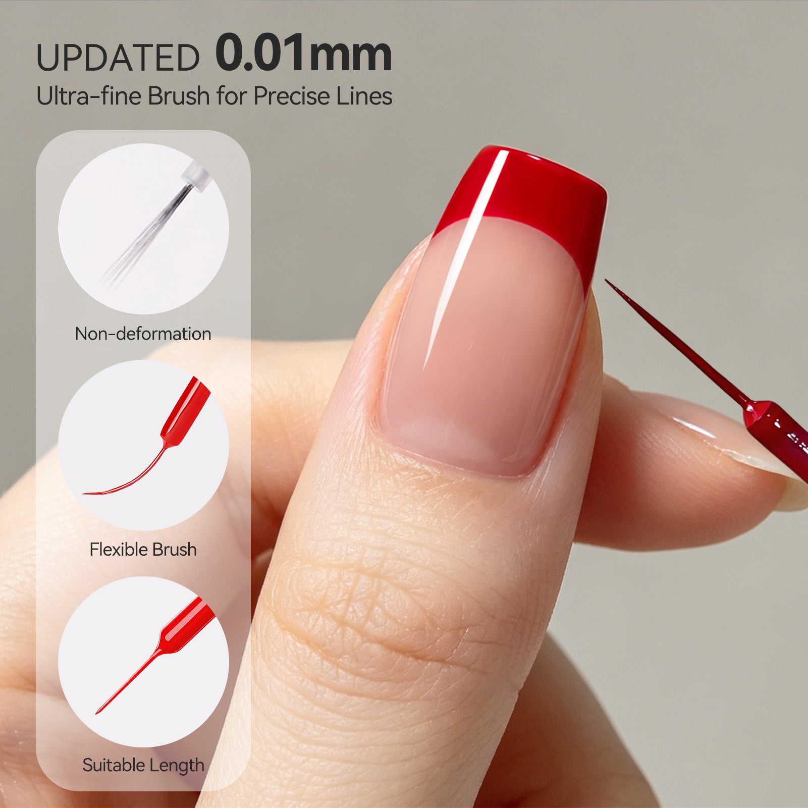 Bright Red Liner Gel 15ml