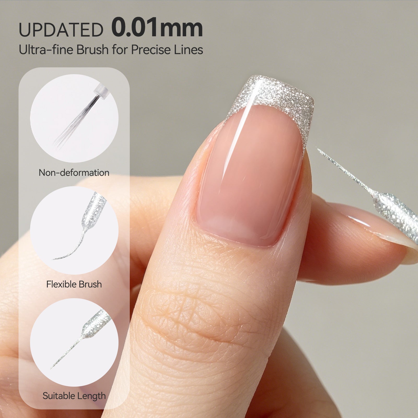 Platinum Silver Liner Gel 15ml