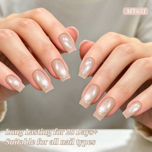 Glass Cat Magnetic Gel MY651 Watery 15ml Gel Nail Polish BORN PRETTY 
