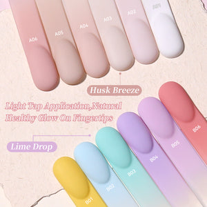 6 Colors Pat Painting Gel Lime Drop