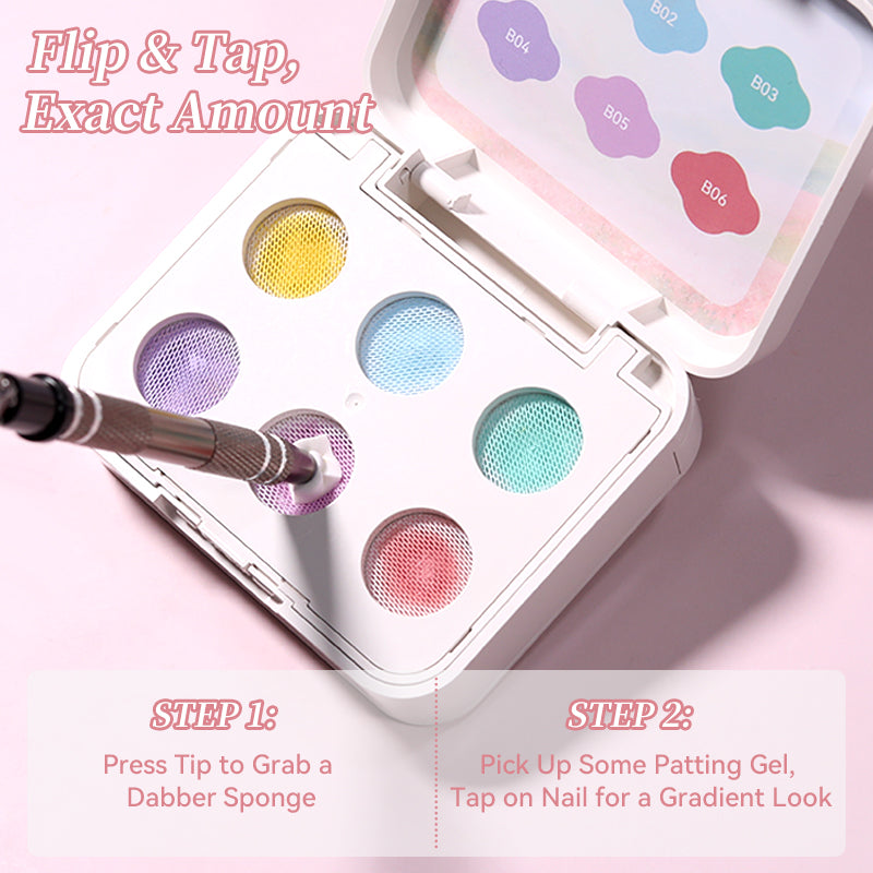 6 Colors Pat Painting Gel Lime Drop
