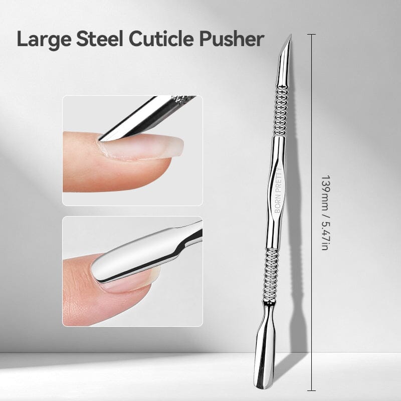 Large Steel Cuticle Pusher Tools & Accessories BORN PRETTY 