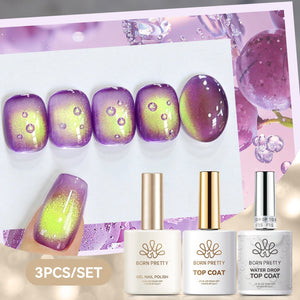 Water Drop Top Coat Set 15ml Base & Top Coat BORN PRETTY 