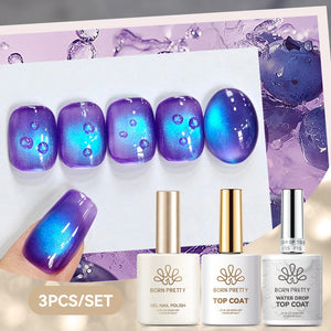 Water Drop Top Coat Set 15ml Base & Top Coat BORN PRETTY 