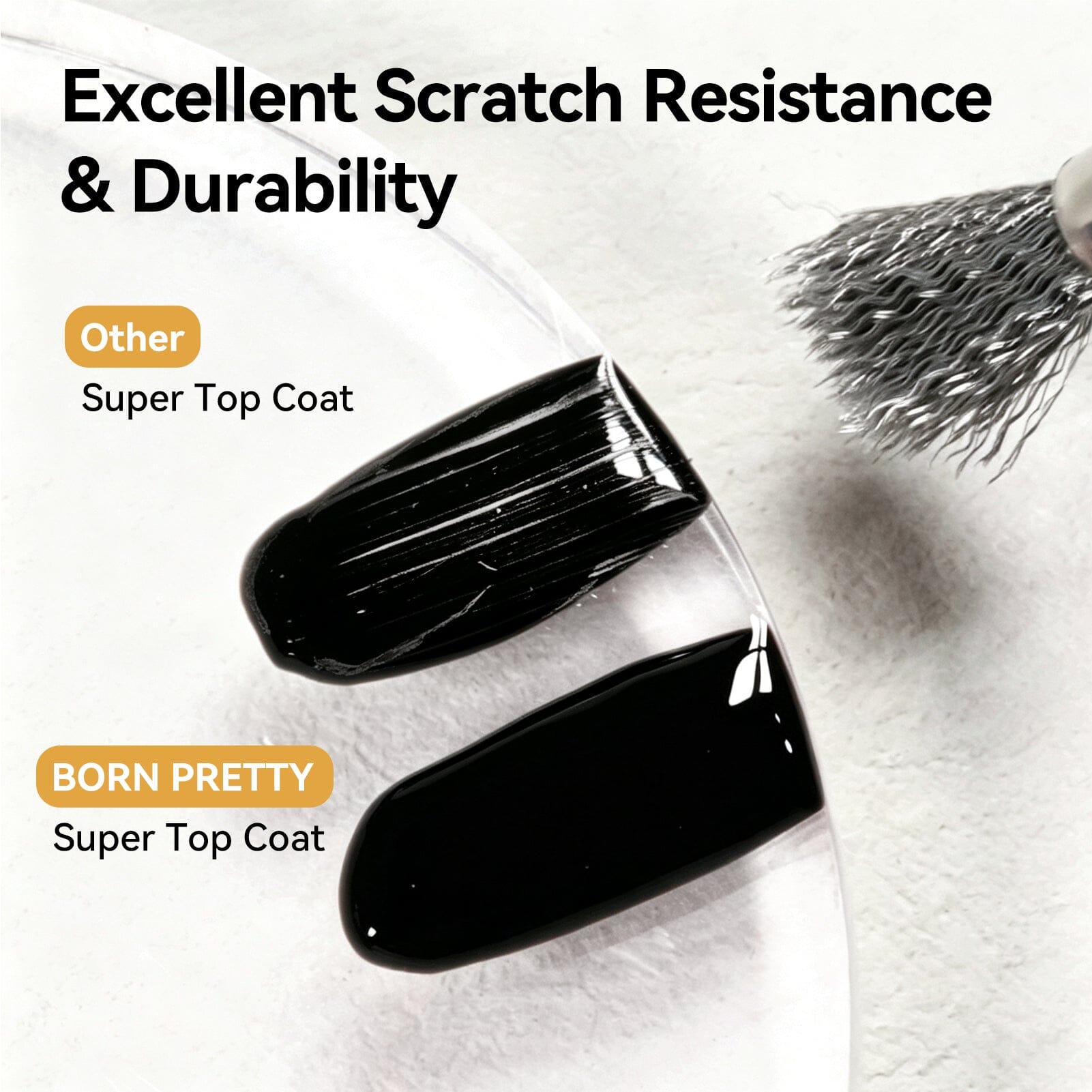 2pcs Super Top Coat 15ml Base & Top Coat BORN PRETTY 