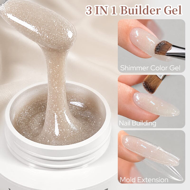 3 in 1 Builder Gel NS01 15ml Extension Nail Gel BORN PRETTY 