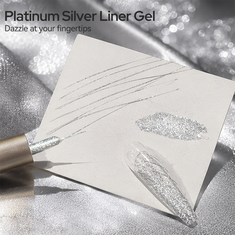 Platinum Silver Liner Gel 8ml