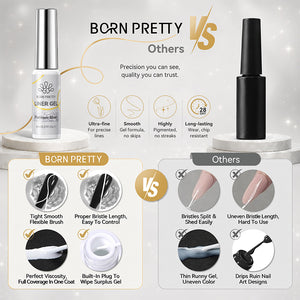 Platinum Silver Liner Gel 8ml