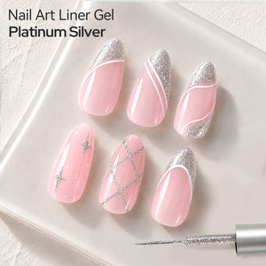 Platinum Silver Liner Gel 8ml