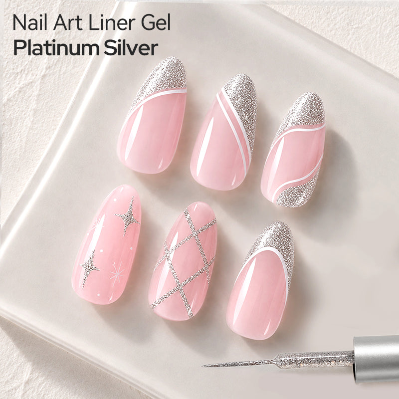Platinum Silver Liner Gel 8ml