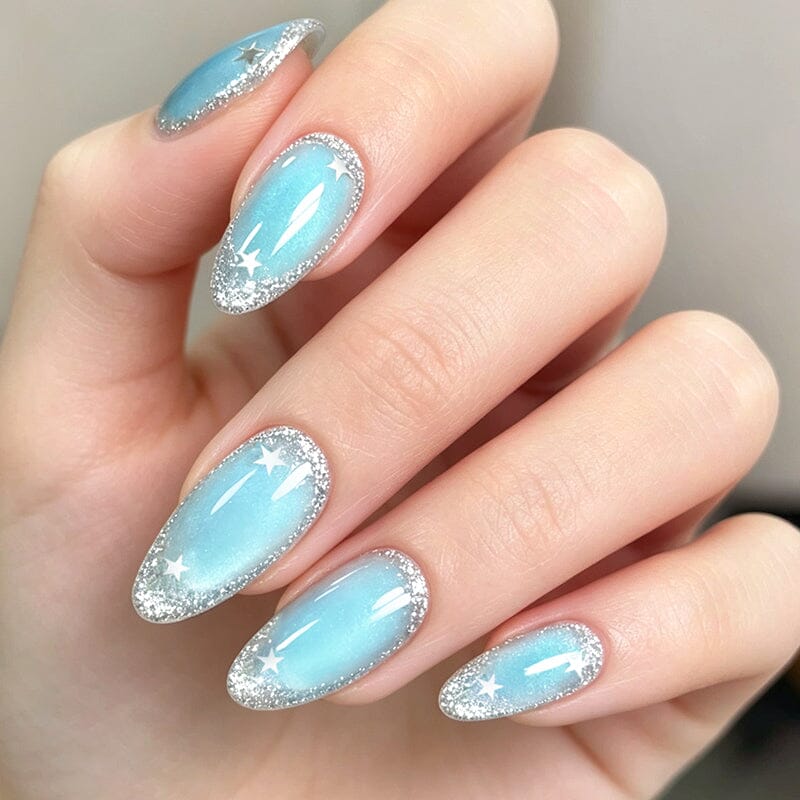 Colored Cat Magnetic Gel MY654 Sayram Lake 10ml Gel Nail Polish BORN PRETTY 