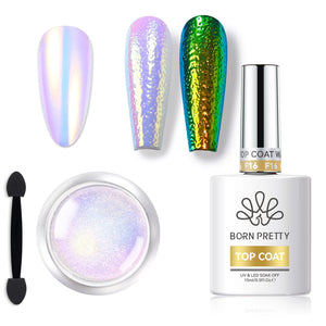 Water Ripple Top Coat Set 15ml Base & Top Coat BORN PRETTY Set 05 