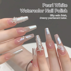 Pearl White Watercolor Nail Polish 15ml