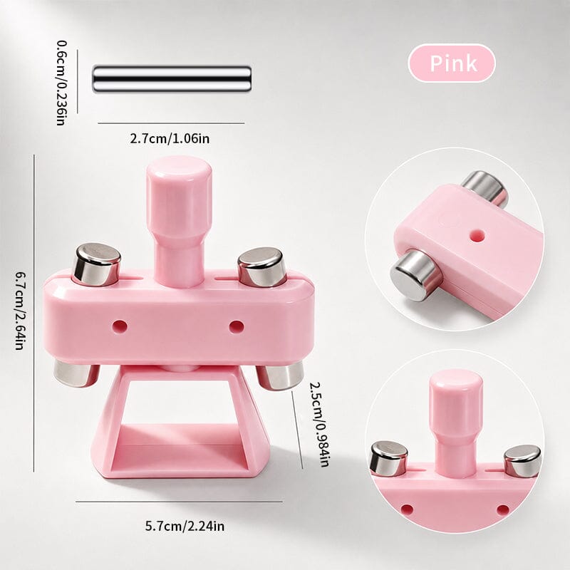 Pink Rotating Stand Strong Magnet Automatic Cat Magnetic Tool Tools & Accessories No Brand 