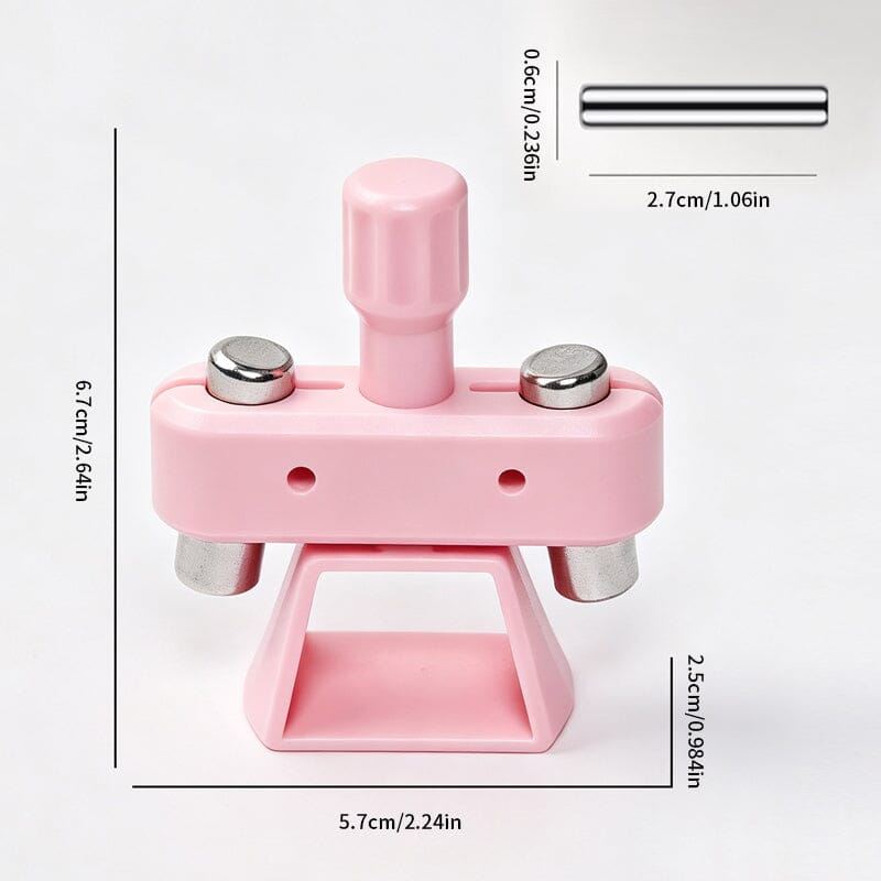 Pink Rotating Stand Strong Magnet Automatic Cat Magnetic Tool Tools & Accessories No Brand 
