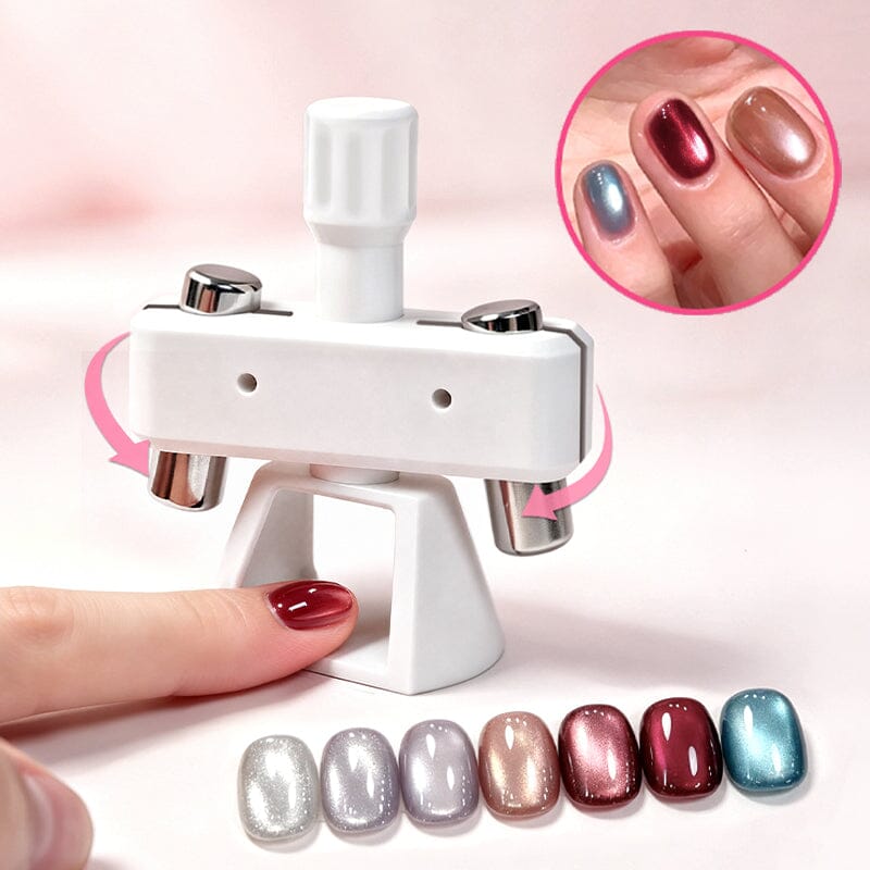 White Rotating Stand Strong Magnet Automatic Cat Magnetic Tool Tools & Accessories No Brand 
