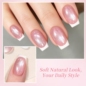 2pcs Set French Cat Magnetic Nails Kit #10 Gel Nail Polish BORN PRETTY 